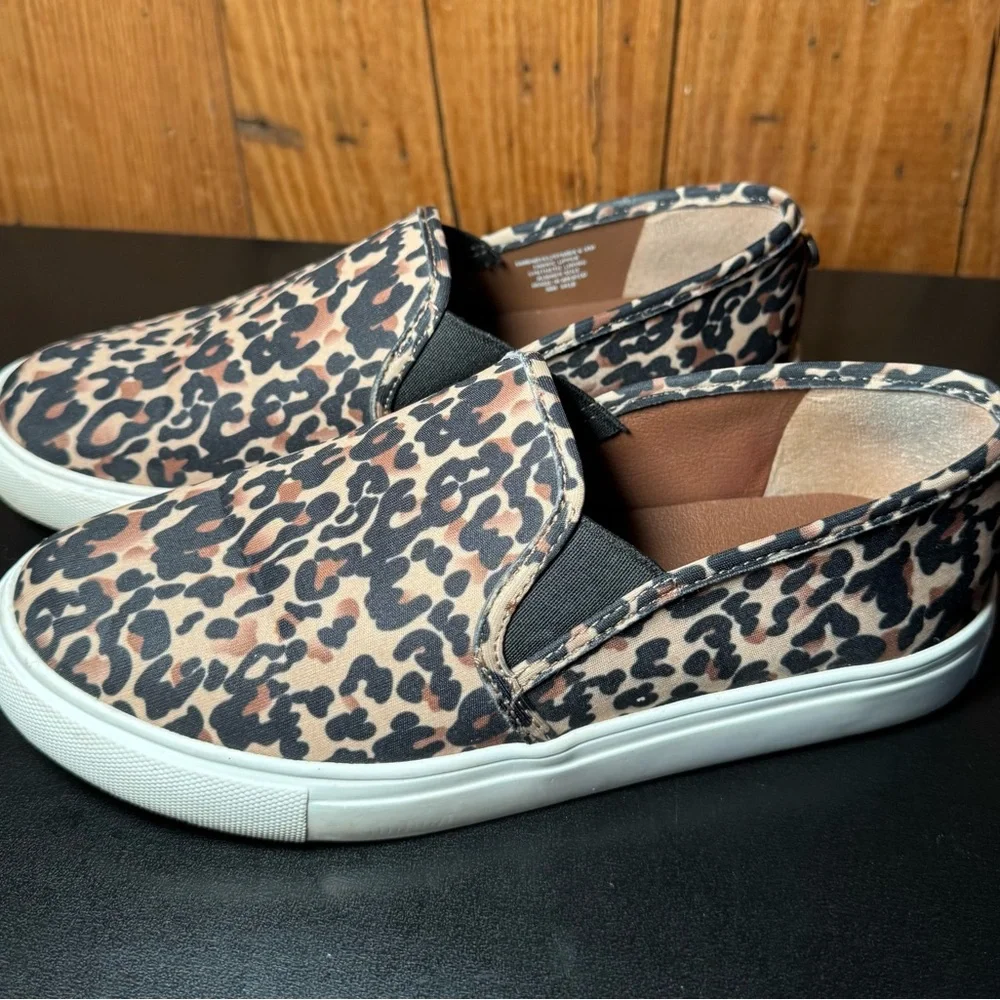 Steve Madden Symba Leopard Slip-On Sneakers Women’s 6.5 - Picture 6 of 12
